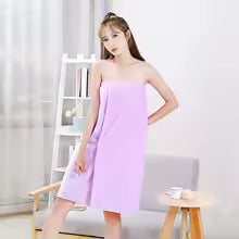 Womens Bath Towels Girls Wearable 135*80cm Fast Drying Bathing Beach