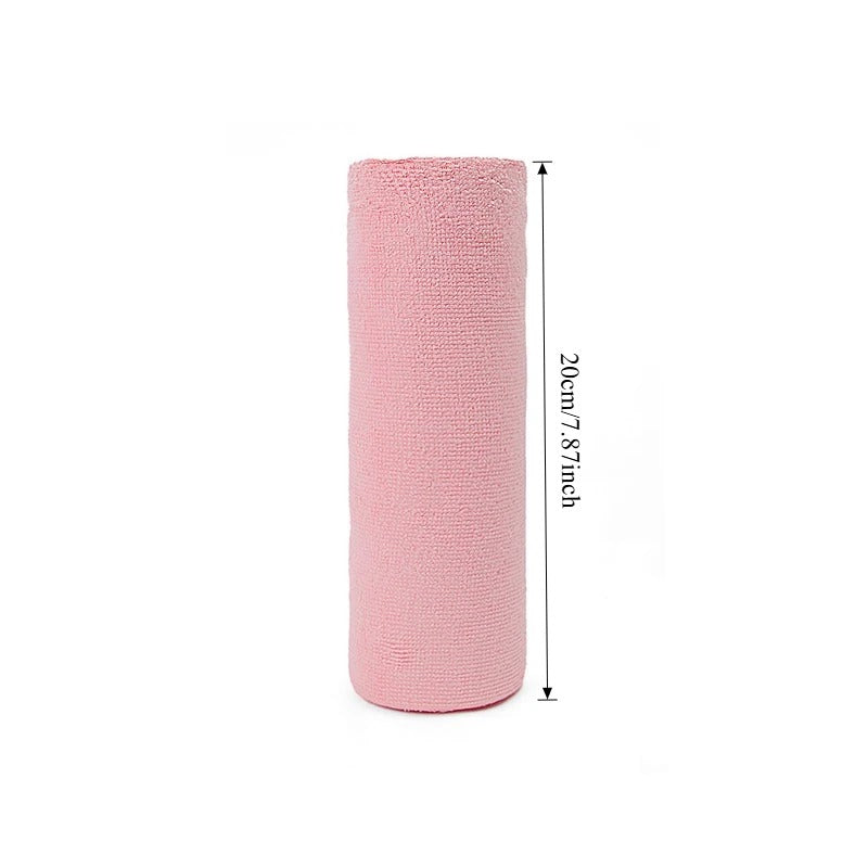Reusable Cleaning Wipe Household Kitchen Cloth Microfiber Towel Rolls Dish