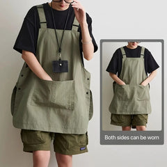 Japanese Waterproof Outdoor Barber, Coffee Shop, Catering Workwear Apron
