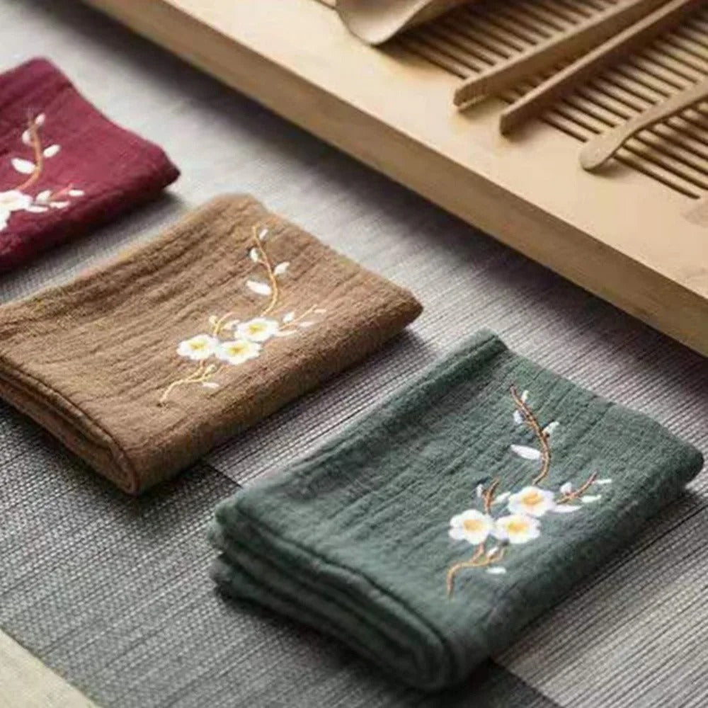 Durable Cotton Tea Cloth Lightweight Easy To Clean Cleaning Rag High-class