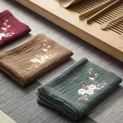 Durable Cotton Tea Cloth Lightweight Easy To Clean Cleaning Rag High-class