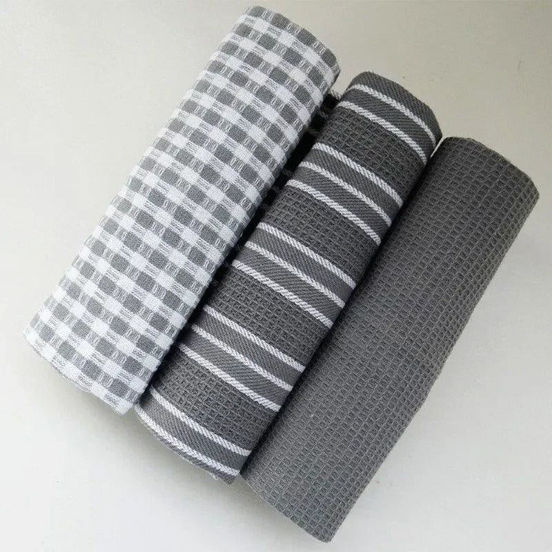 Natural Cotton Kitchen Towels Classic Tea Towels