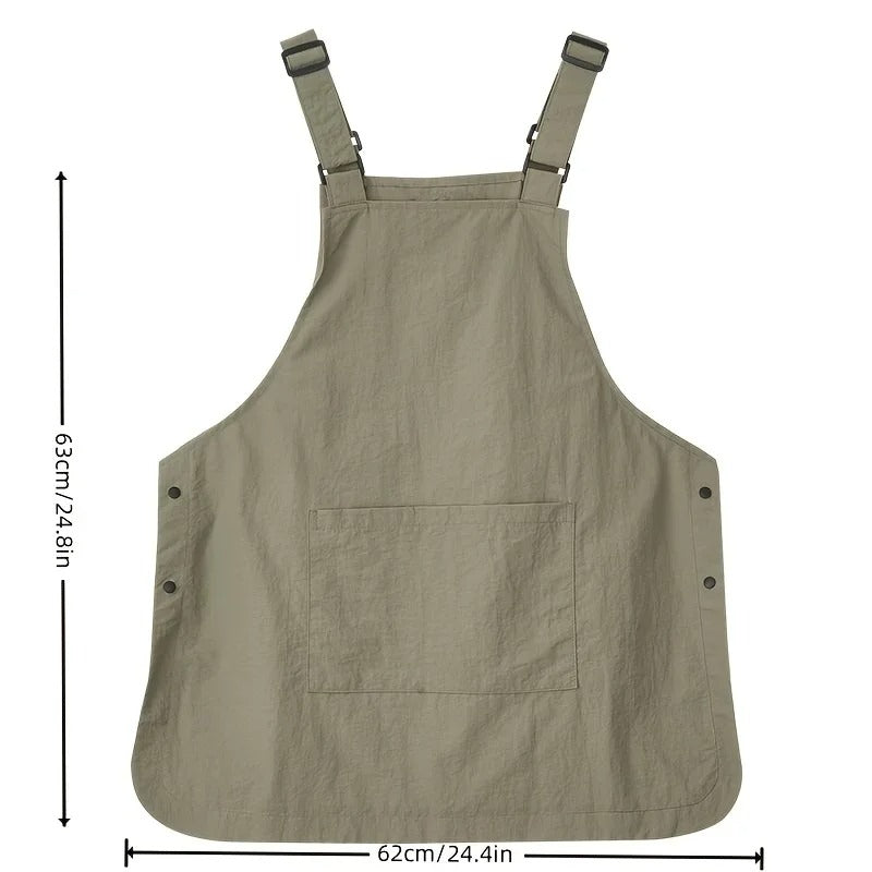 Japanese Waterproof Outdoor Barber, Coffee Shop, Catering Workwear Apron