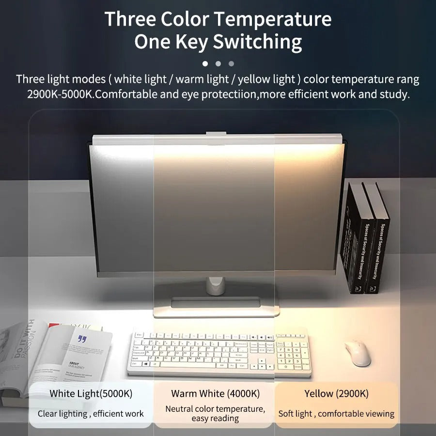 50cm Computer Monitor Light Bar Screen Hanging Lights Stepless Dimming