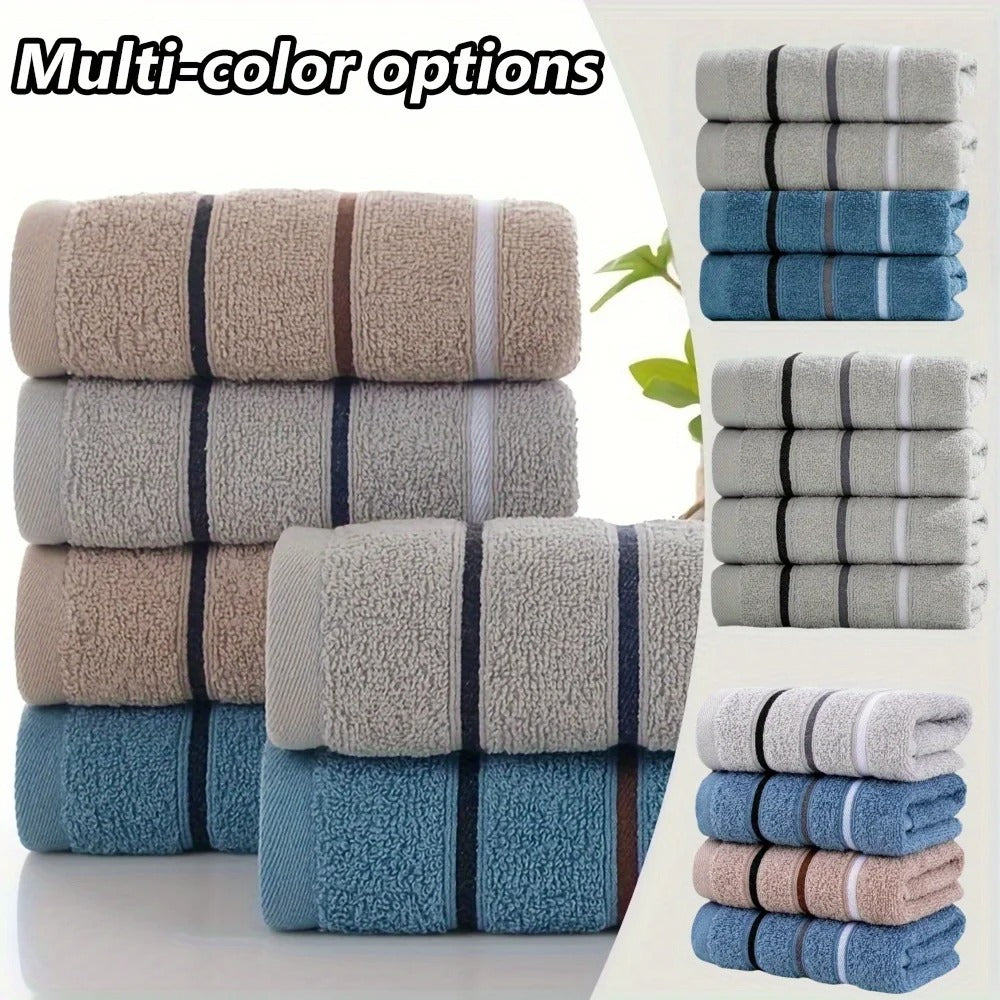 4-piece bath towel set! 32x66cm (12.5x25.9in), soft absorbent bath towel