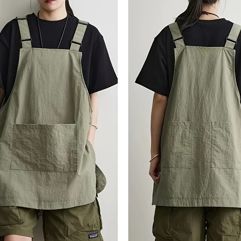 Japanese Waterproof Outdoor Barber, Coffee Shop, Catering Workwear Apron