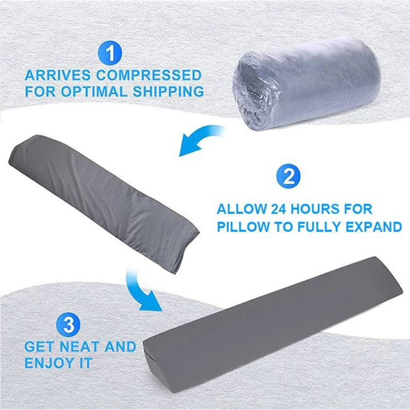 Queen Size Bed Wedge Mattress Wedge Pillow Gap Filler Headboard Pillow