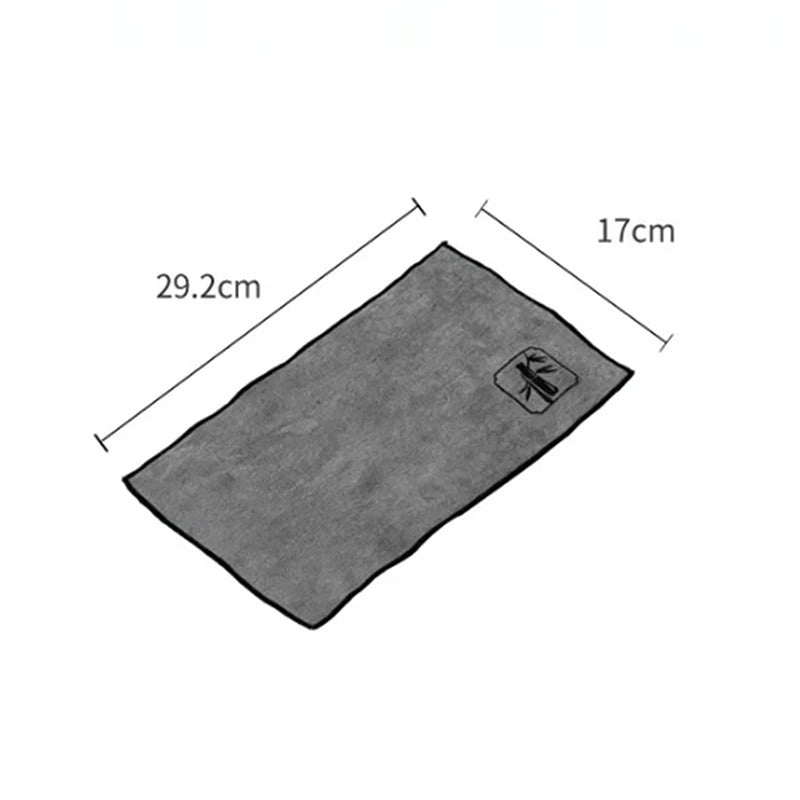 Water Absorption Tea Towel Tea Cloth Thickened Coffee Table Cloth Zen Teaware