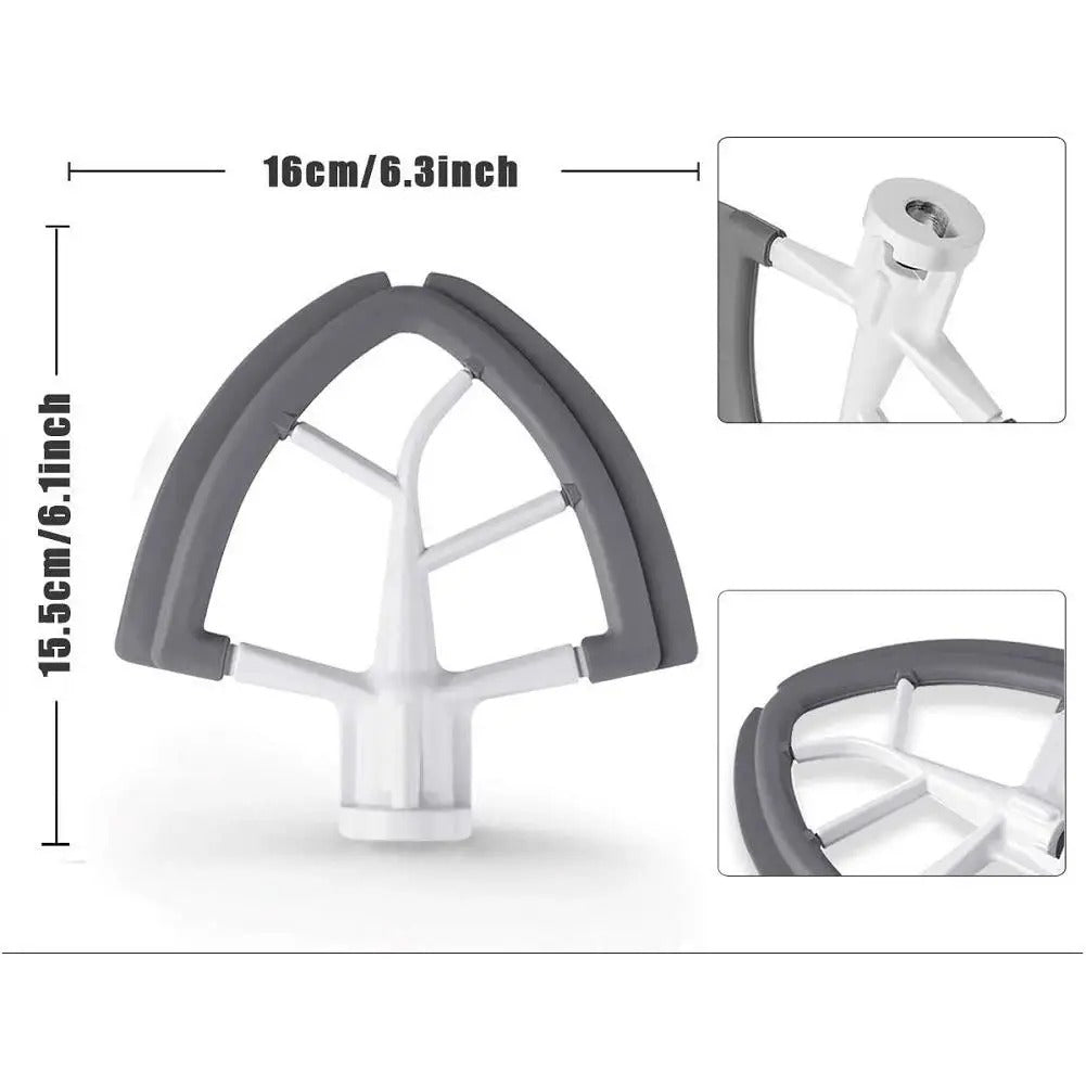 Flex Edge Beater Mixer Attachment – KitchenAid Tilt-Head 45 & 5QT Stand Mixer – Kitchen Accessories