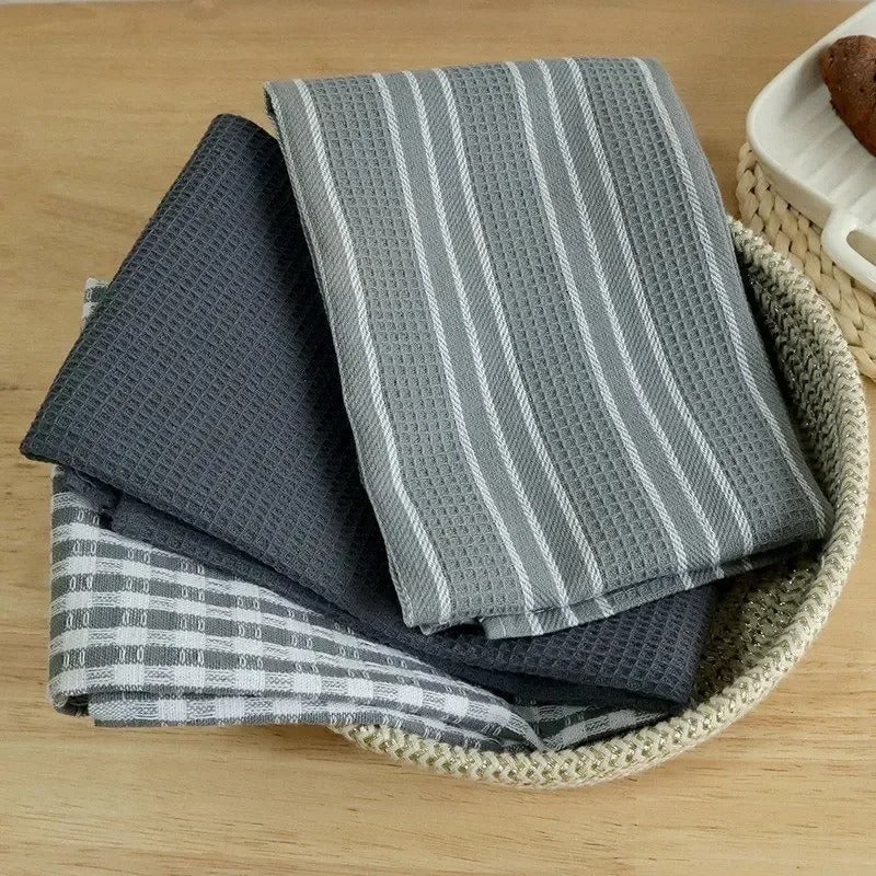 Natural Cotton Kitchen Towels Classic Tea Towels