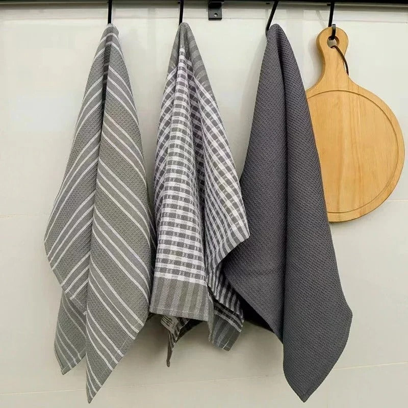 Natural Cotton Kitchen Towels Classic Tea Towels